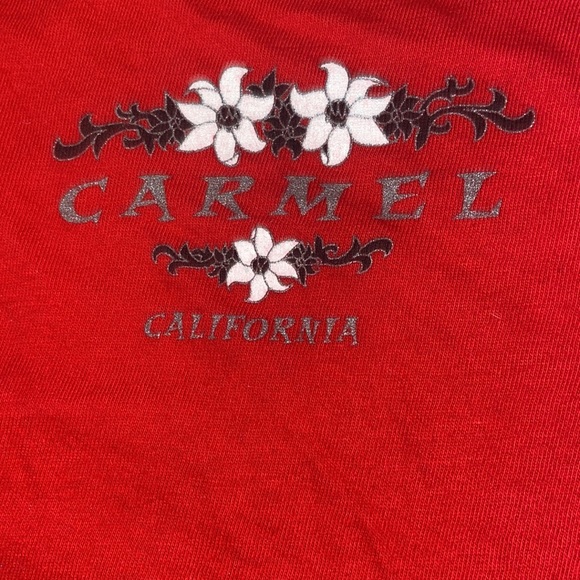 red carmel california y2k shirt - Picture 2 of 2